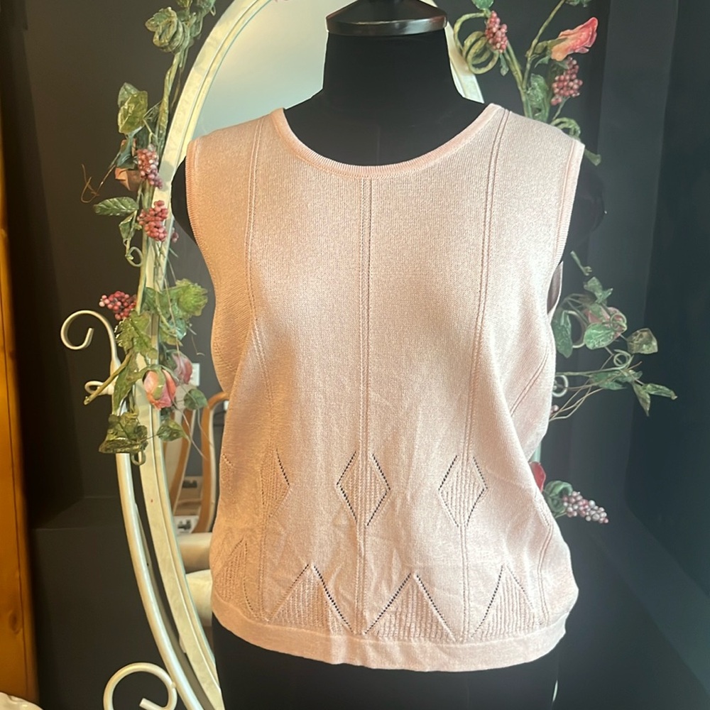 Knit sweater top